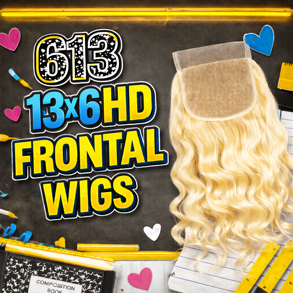 BSU 613 250% 13x6 HD FRONTAL WIG
