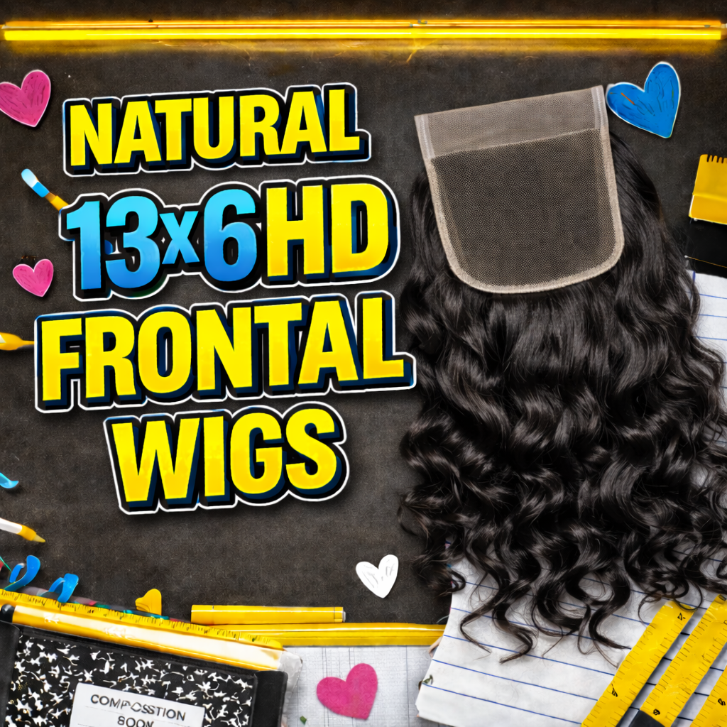 BSU NATURAL 250% 13x6 HD FRONTAL WIG